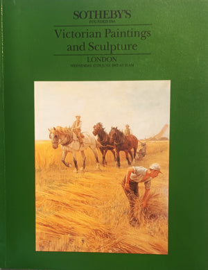 Sotheby's ~ Victorian Paintings and Sculpture ~ London ~ 17. 06. 1987