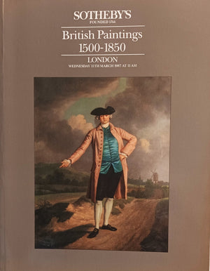 Sotheby's ~ British Paintings 1500 - 1850 ~ London ~ 11. 03. 1987
