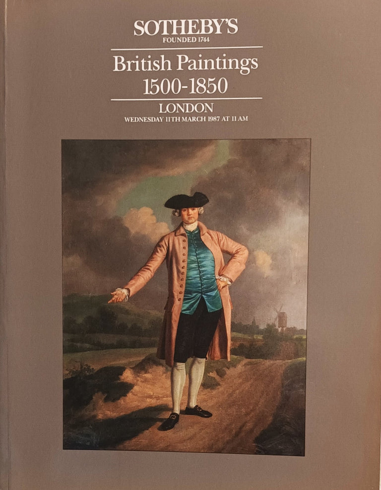 Sotheby's ~ British Paintings 1500 - 1850 ~ London ~ 11. 03. 1987