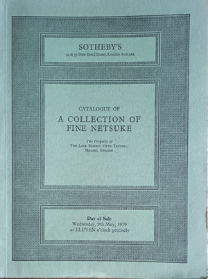 Sotheby's ~ Fine Netsuke ~ London ~ 09. 05. 1979