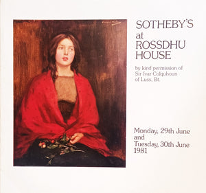 Sotheby's at Rossdhu House ~ 29. & 30. 06. 1981