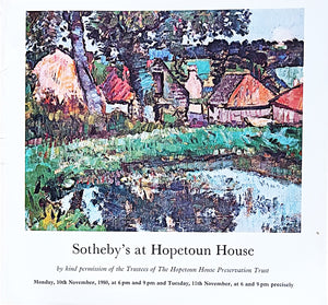Sotheby's at Hopetoun House ~ 10. & 11. 11. 1980