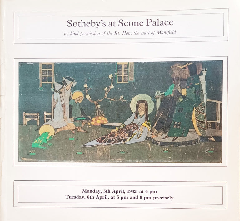 Sotheby's at Scone Palace ~ 05. & 06. 04. 1982