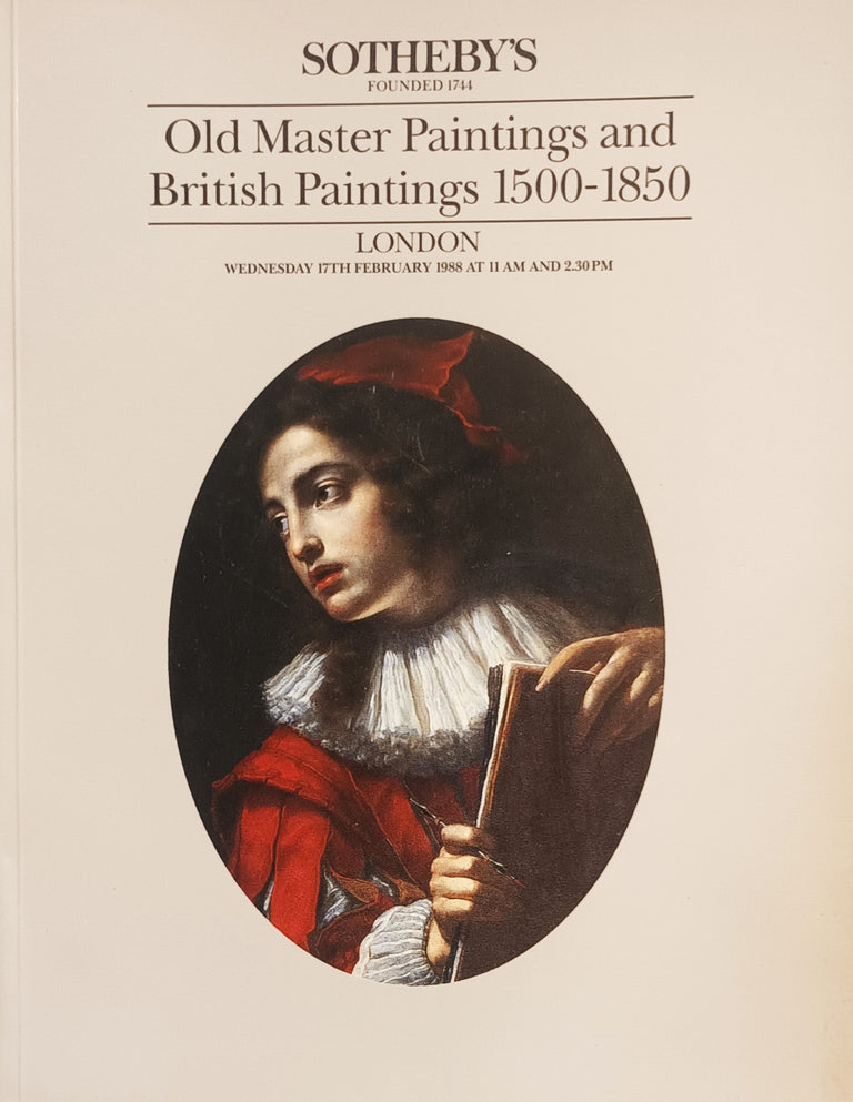 Sotheby's ~ Old Master Paintings and British Paintings 1500 - 1850 ~ London ~ 17. 02. 1988