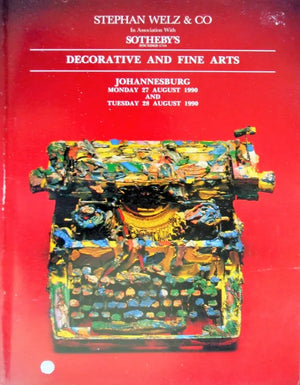 Stephan Weltz / Sotheby's ~ Fine Arts ~ Johannesburg ~ 28.08.1990