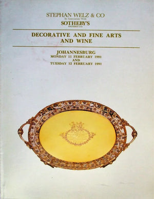 Stephan Weltz / Sotheby's ~ Fine Arts ~ Johannesburg ~12.02.1991
