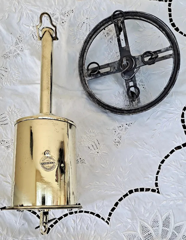 Antique English Victorian Brass 