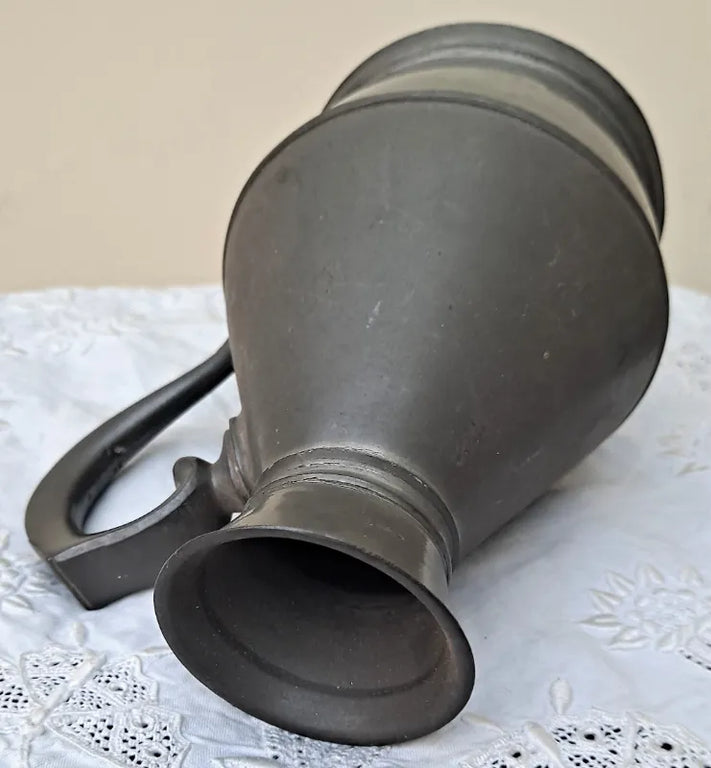 Set of 4 Antique Victorian Irish Pewter 