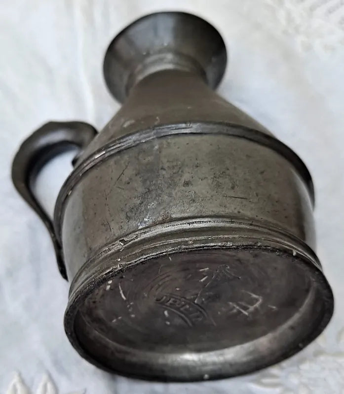 Set of 4 Antique Victorian Irish Pewter 