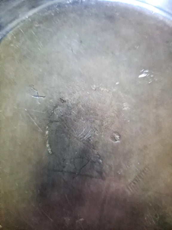 Set of 4 Antique English Georgian Pewter Plates