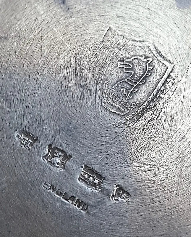 Set of 6 Antique English Georgian Pewter Plates ~ William Wright