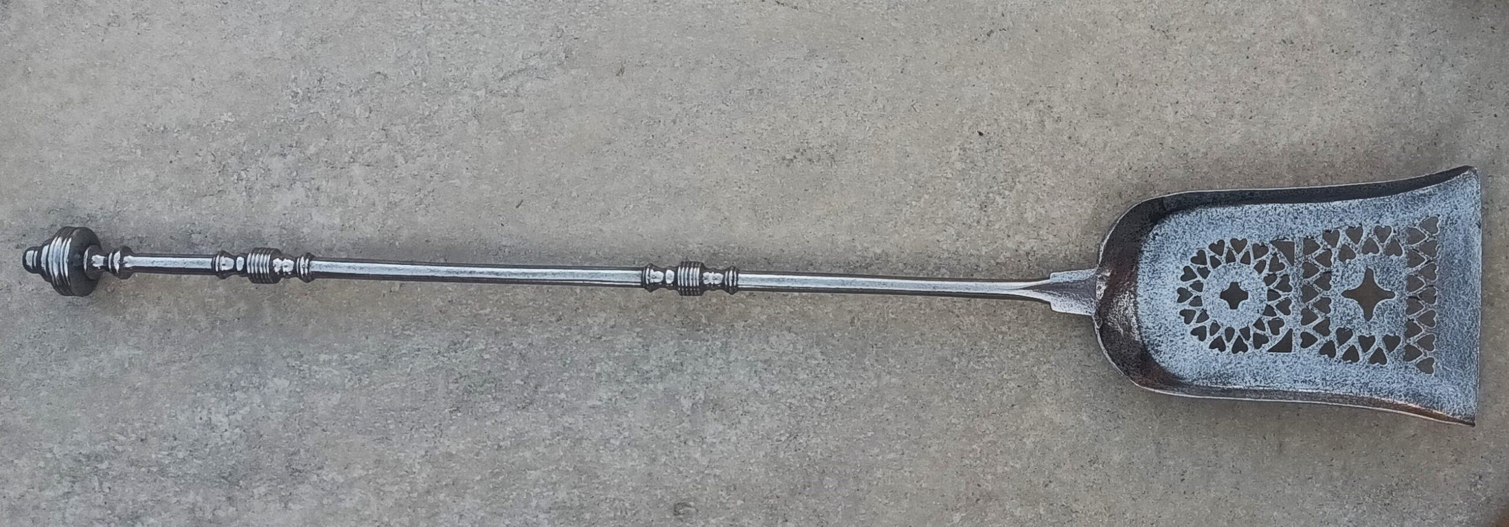 Set of Three Antique English Georgian Steel Fire Irons