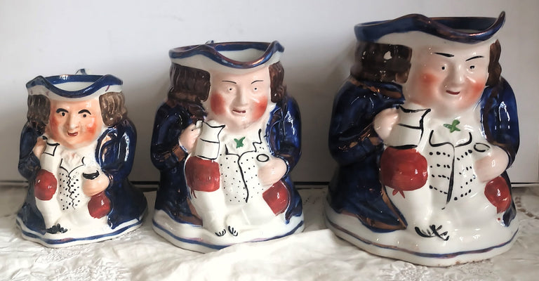 Set of three Toby Jugs 1a