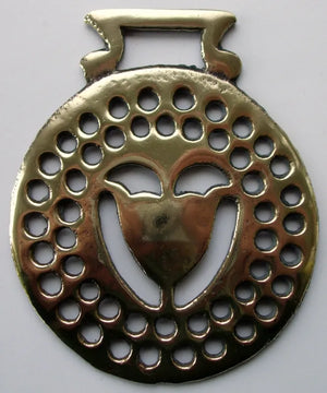 Antique English "Shield" Horse Brass