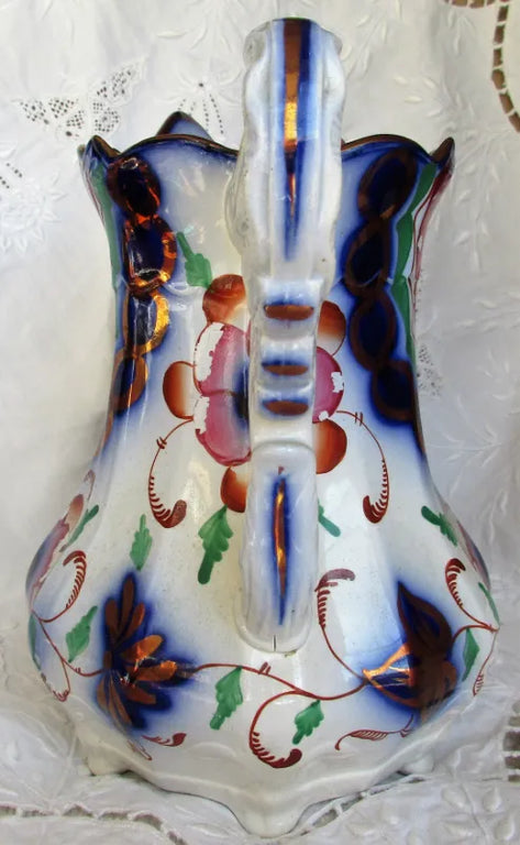 Antique Victorian Gaudy Welsh 