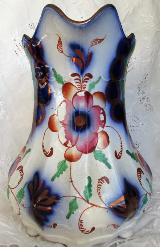 Antique Victorian Gaudy Welsh 
