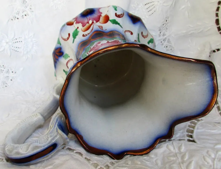 Antique Victorian Gaudy Welsh 