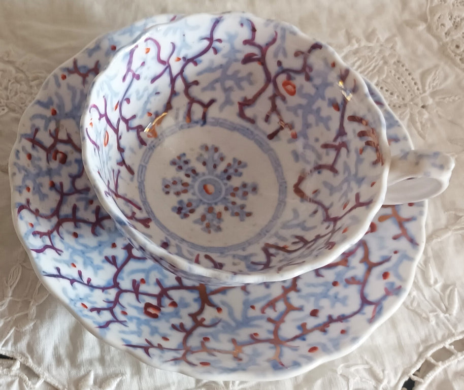 Antique Victorian Gaudy Welsh 