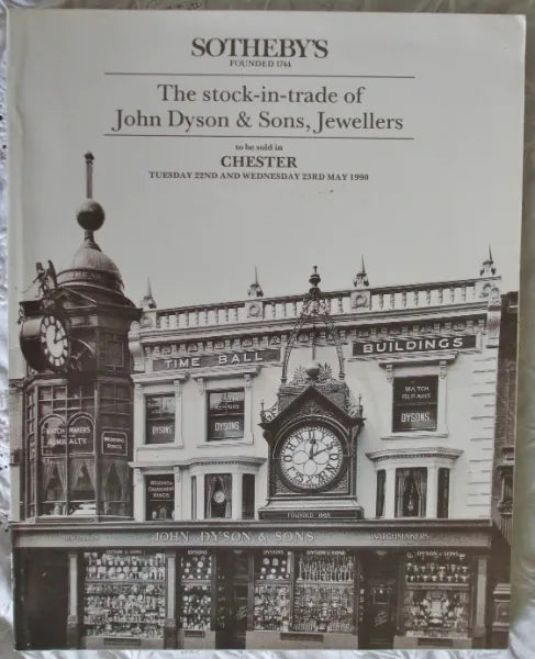 Sothebys John Dyson Jewellers Leeds Stock Chester 23 05 1990