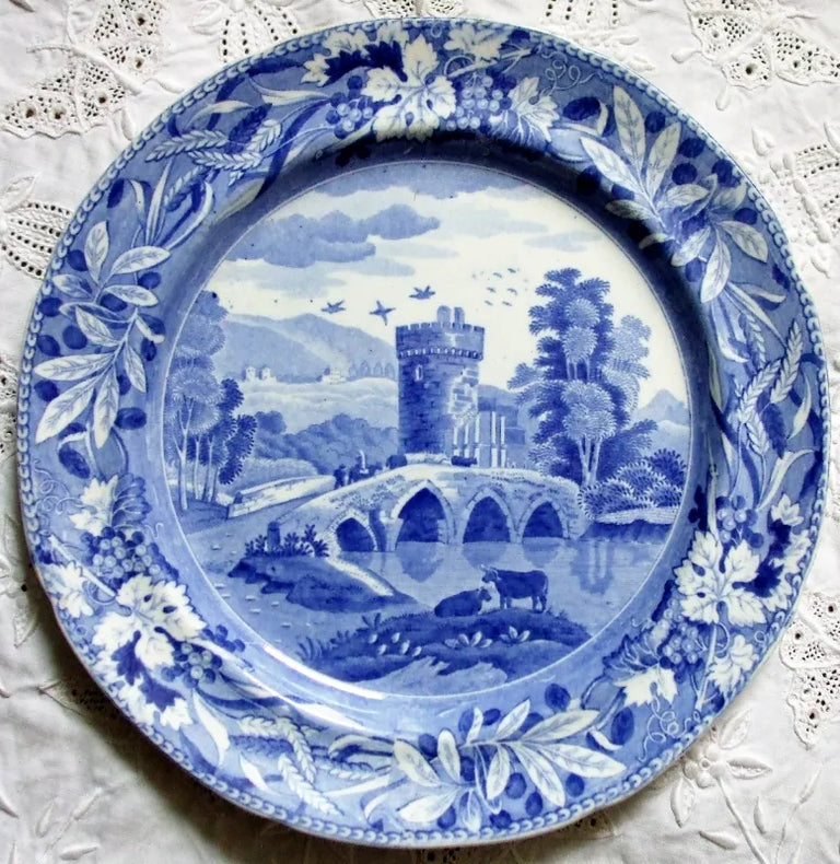 Spode Bridge of Lucano Plate