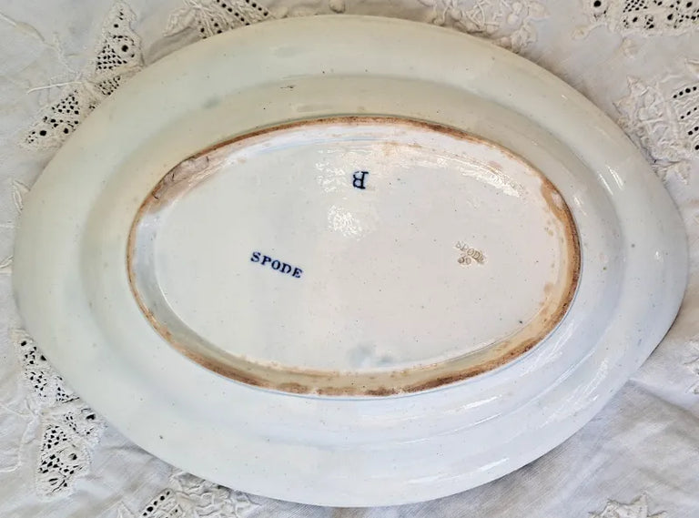 Antique Georgian Blue & White 