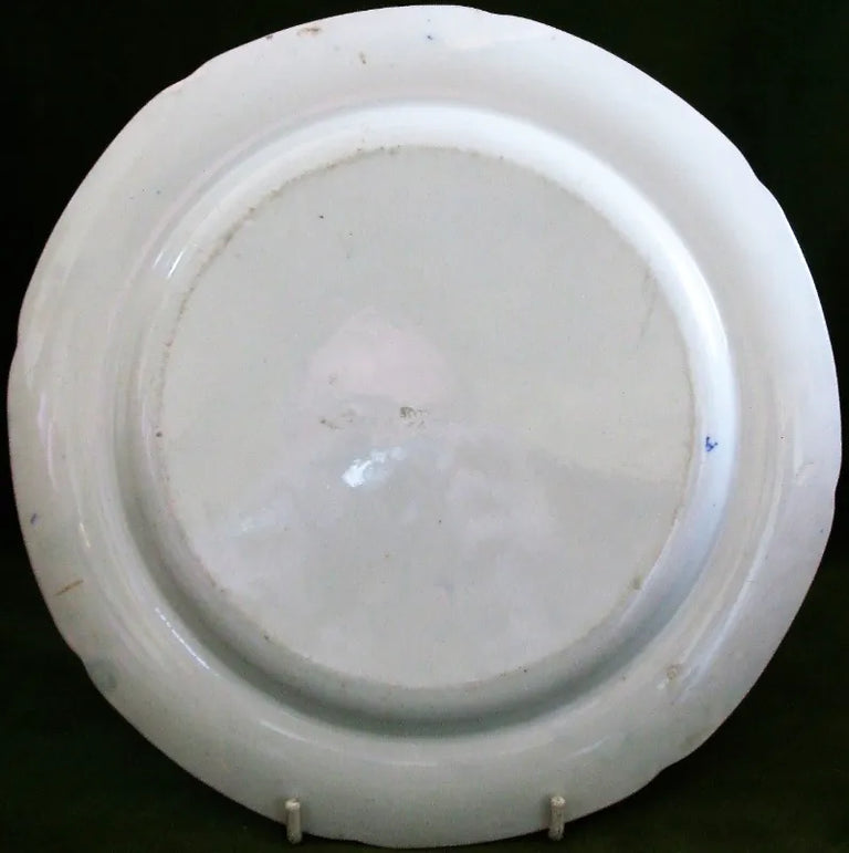 Antique Georgian Blue & White Transfer 