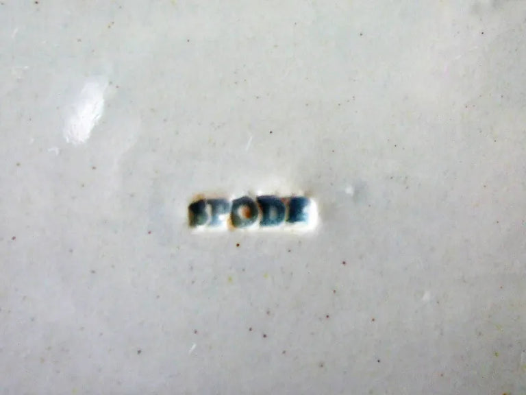 Antique Georgian Blue & White Transfer 