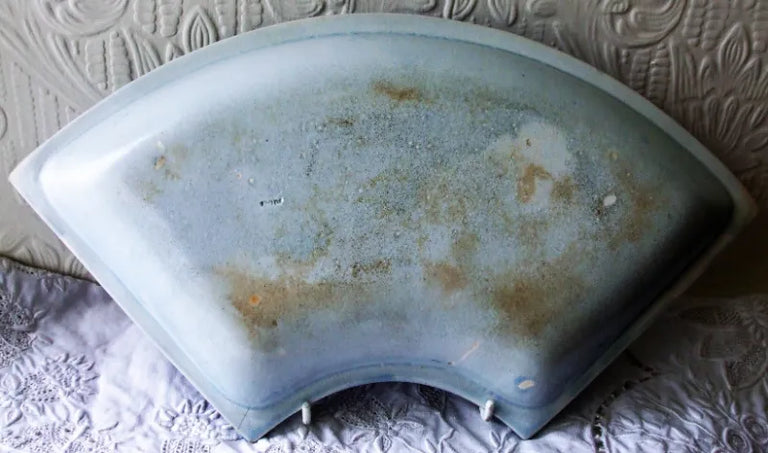 Antique Georgian Blue & White Transfer 