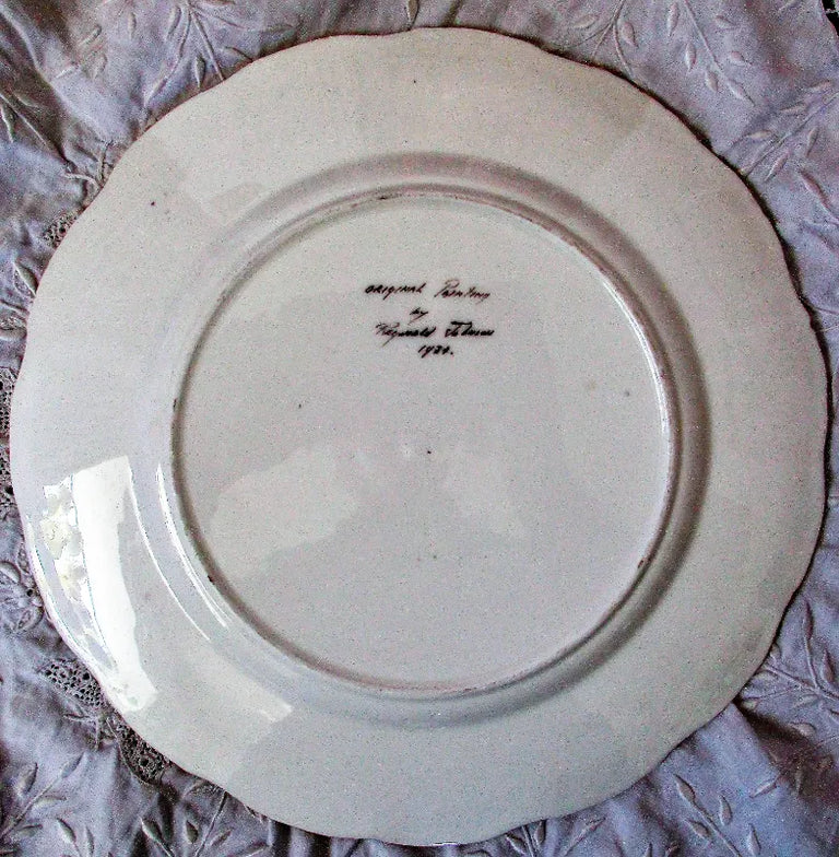 Porcelain Cabinet Plate ~ 