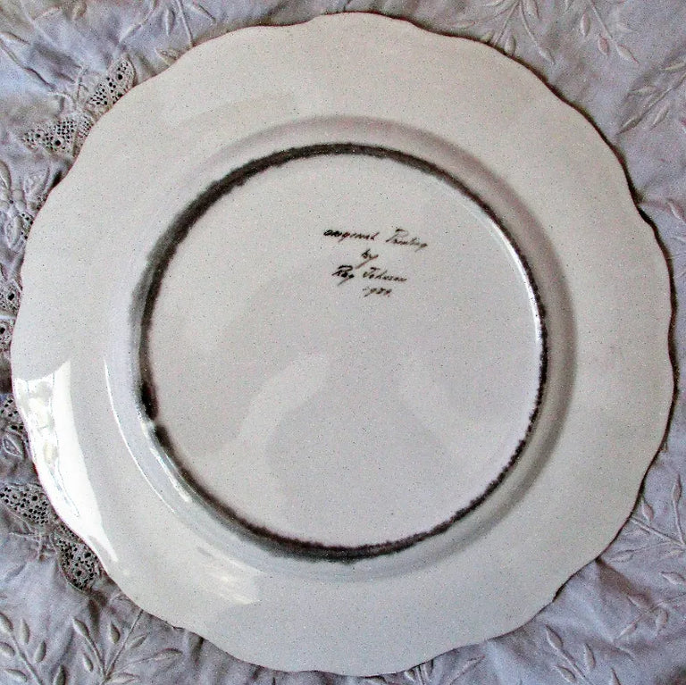 Porcelain Cabinet Plate ~ 