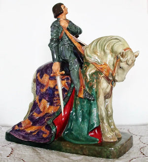 Royal Doulton Porcelain Character Figurine "St. George" ~ HN 2067