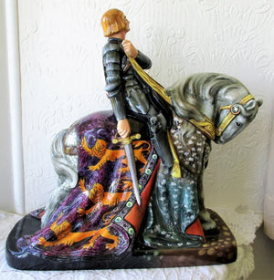 Royal Doulton Porcelain Character Figurine "St. George" ~ HN 2067