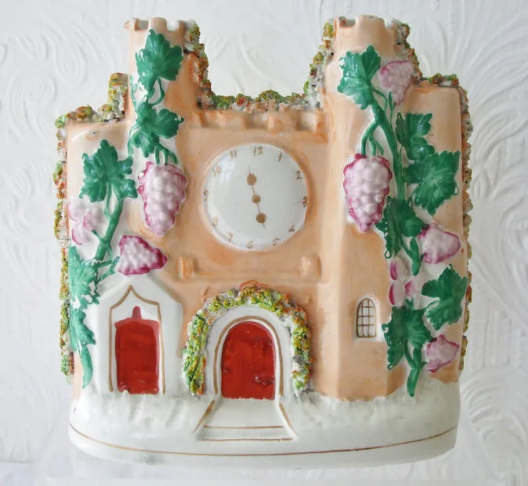 Antique Victorian Staffordshire Castle