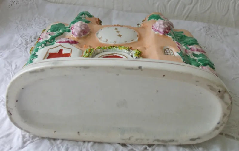 Antique Victorian Staffordshire Castle