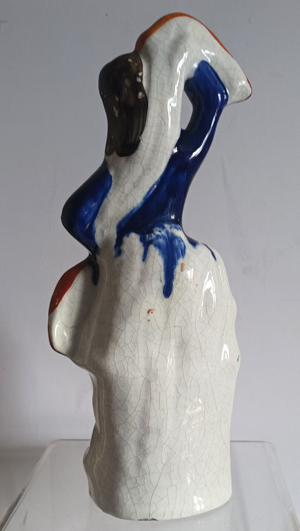 Antique Victorian Staffordshire Figure 