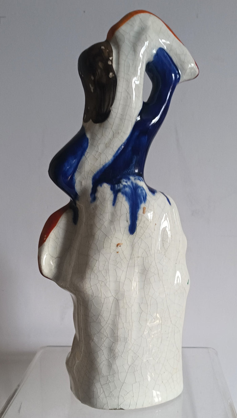 Antique Victorian Staffordshire Figure 