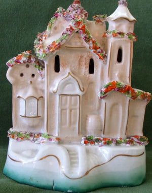 Antique Victorian Staffordshire Mansion