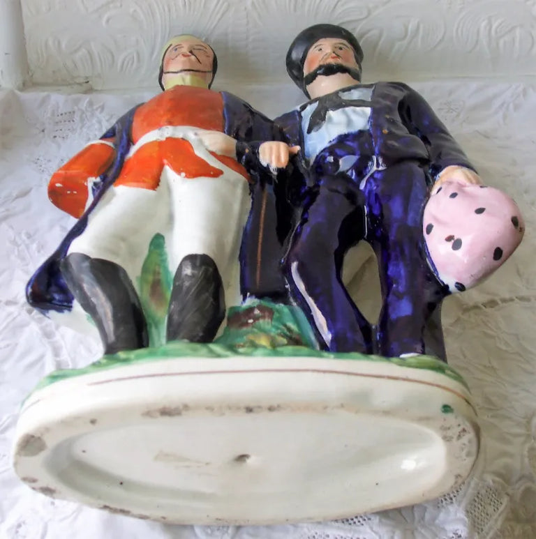 Antique Victorian Staffordshire Figure ~ 