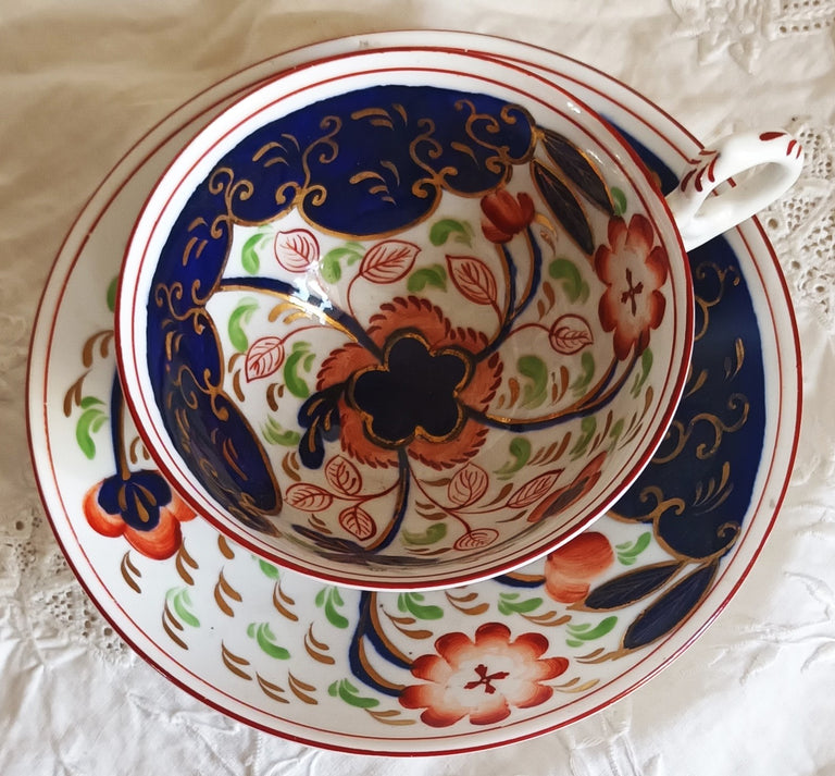 Sunflower Tea Cup and Saucer 1b