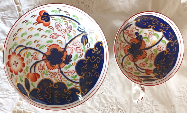 Antique Victorian Gaudy Welsh 
