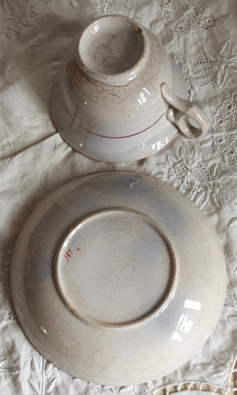 Antique Victorian Gaudy Welsh 