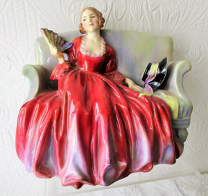 Vintage Royal Doulton Porcelain Figurine ~ "Sweet and Twenty" ~ HN 1298
