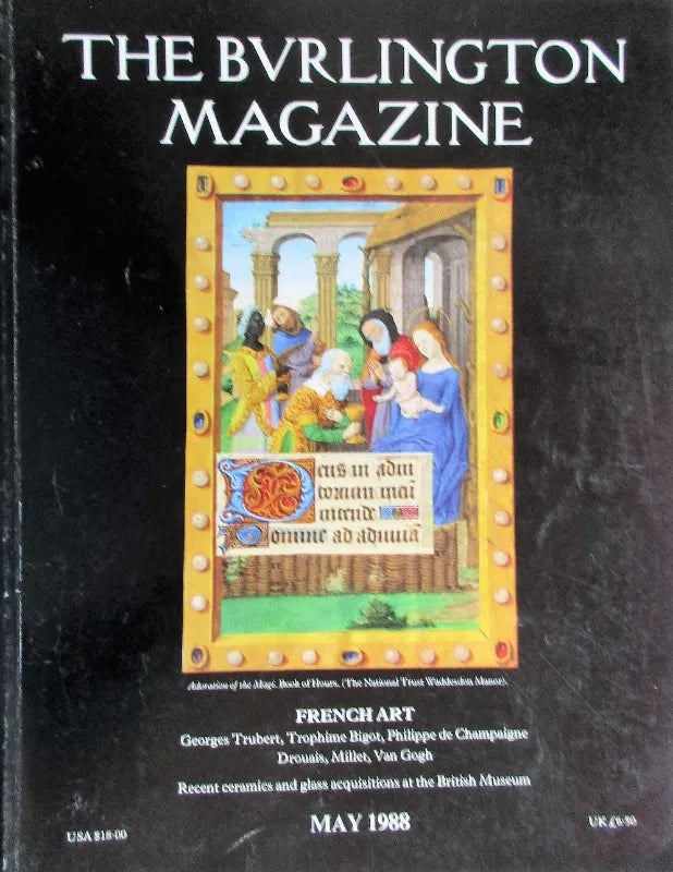 The Burlington Magazine ~ Vol. CXXX ~ No. 1022 ~ May 1988