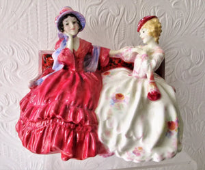 Vintage Royal Doulton Porcelain Figurine ~ "The Gossips" ~ HN 1429