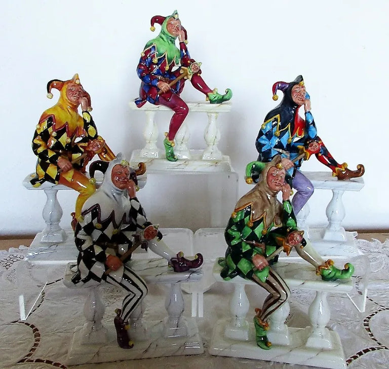 Set of 5 Connoisseur English Porcelain Figurines ~ 