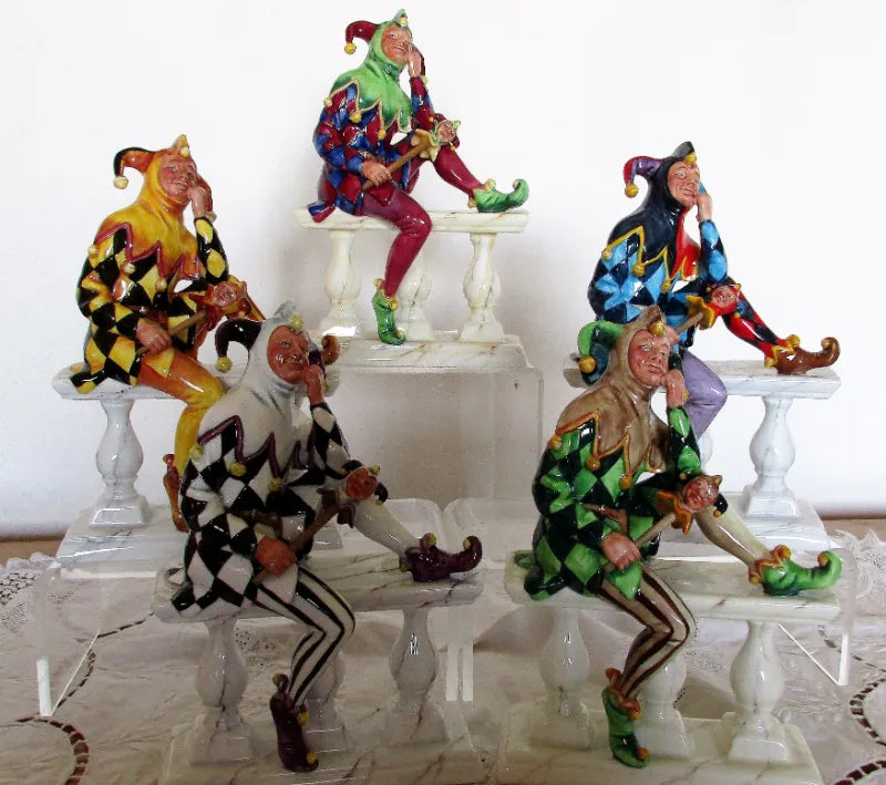 Set of 5 Connoisseur English Porcelain Figurines ~ 