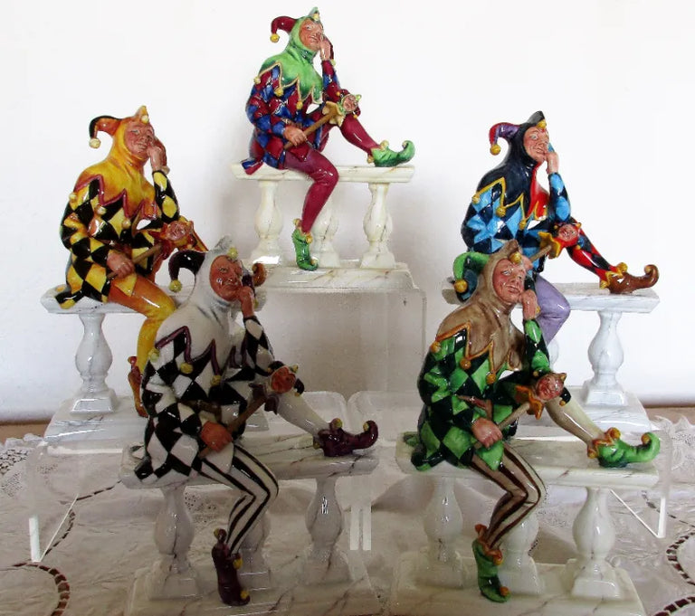 Set of 5 Connoisseur English Porcelain Figurines ~ 