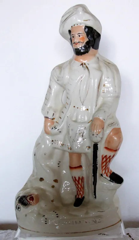 Antique Victorian Staffordshire Figure ~ 