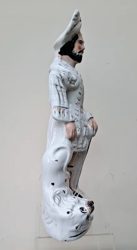 Antique Victorian Staffordshire Figure ~ 