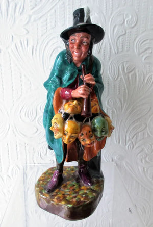 Royal Doulton Porcelain Figurine ~ "The Mask Seller" ~ HN 2103